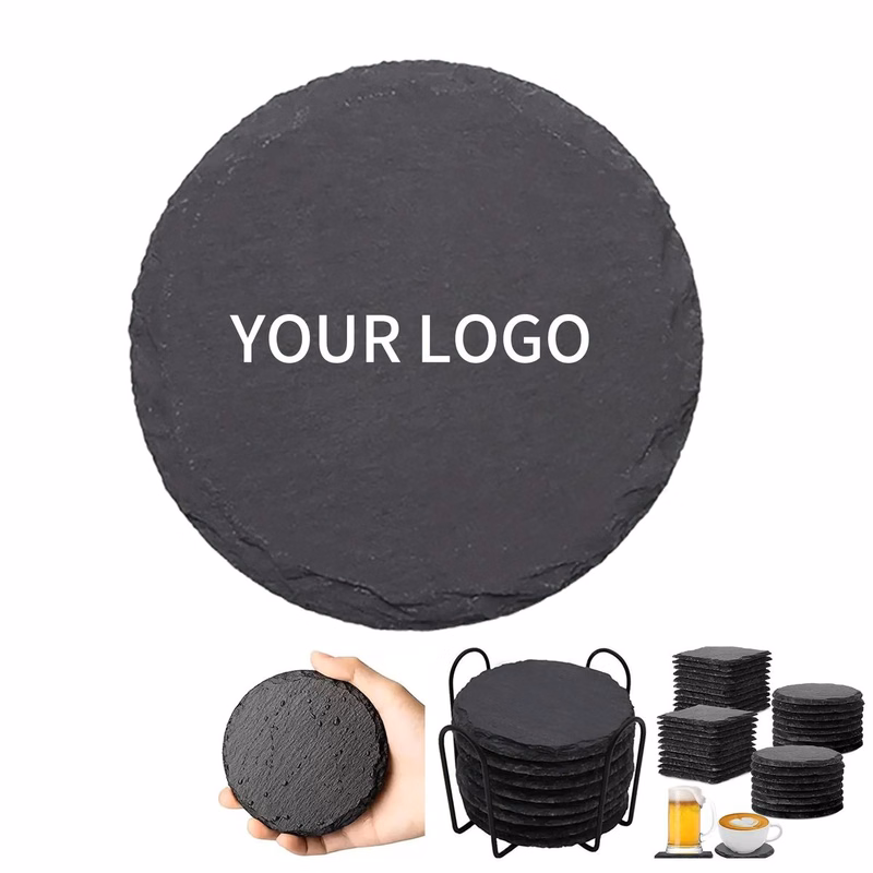 Stone Slate Bar Coaster for Home or Restaurant