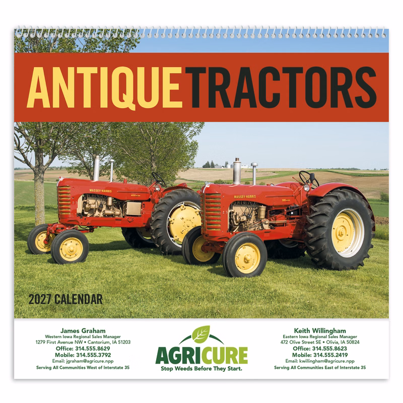 Triumph® Calendars Antique Tractors Calendar