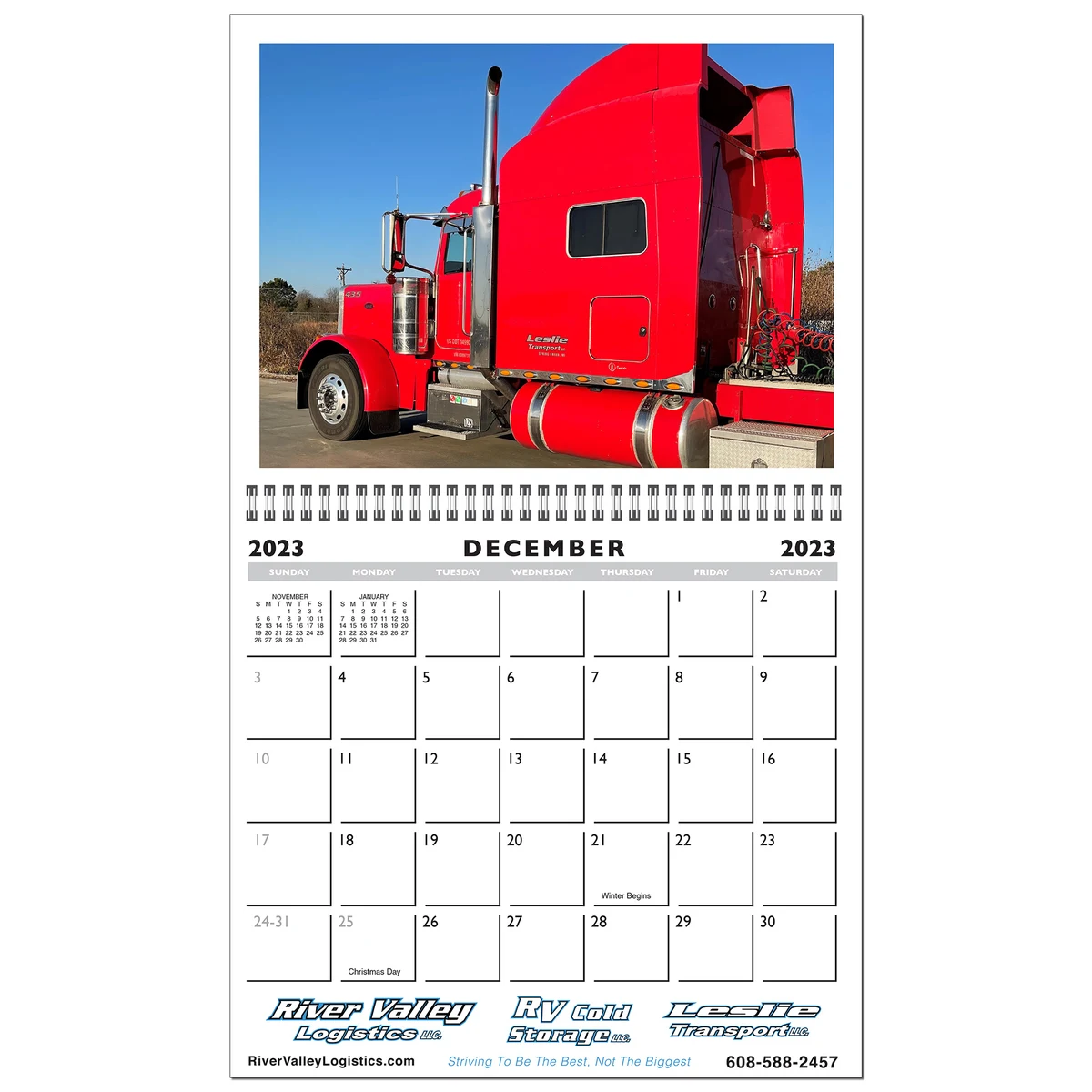 13 Custom Photo Wall Calendar 1