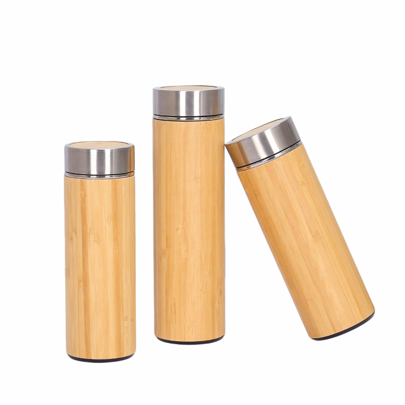 304 Stainless Steel Bamboo Shell Vacuum Insulated