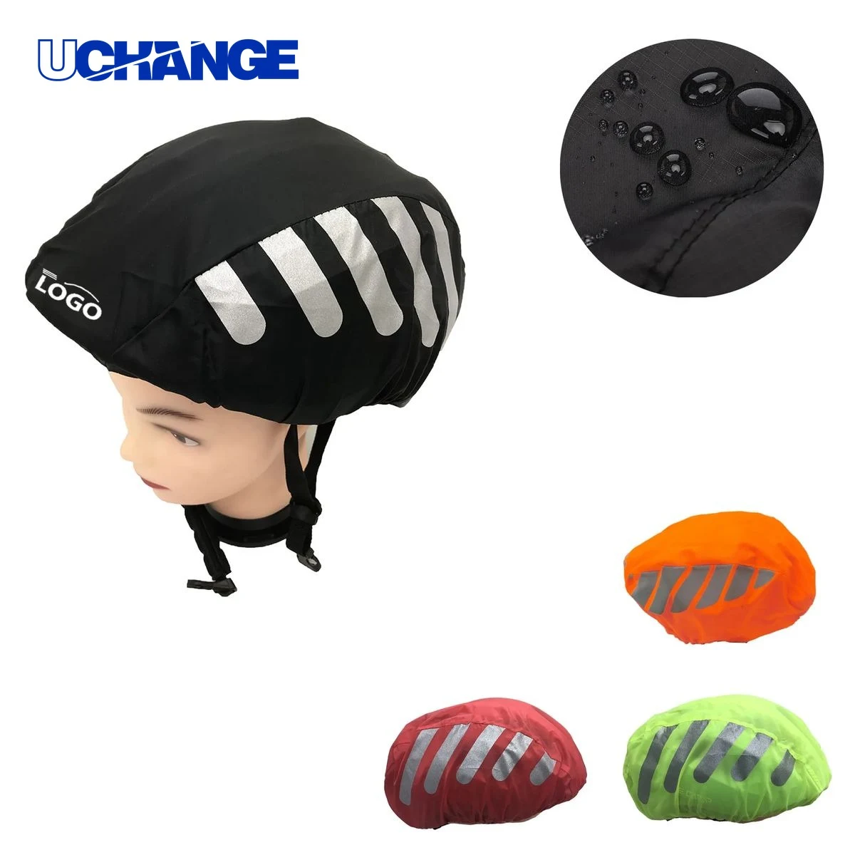 Bicycle Waterproof Reflective Helmet Cover 1