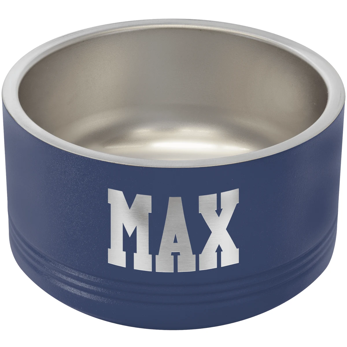 Polar Camel 18 oz. Small Navy Blue Pet Bowl 1