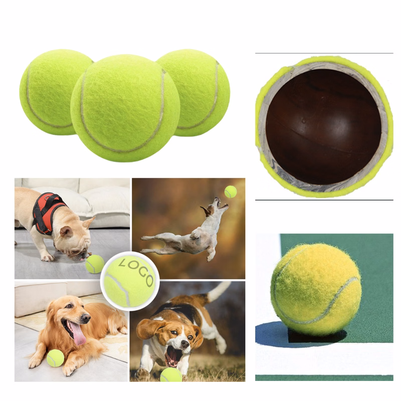 MOQ 10 PCS Durable Pet Tennis Ball