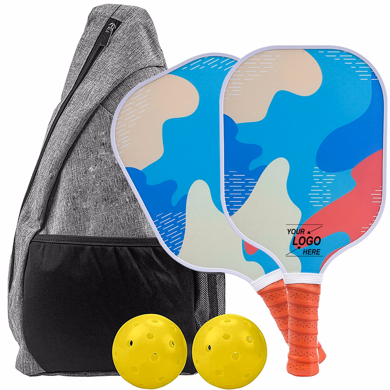 USAPA Approved Fiberglass Pickleball Paddle Set with Backpack