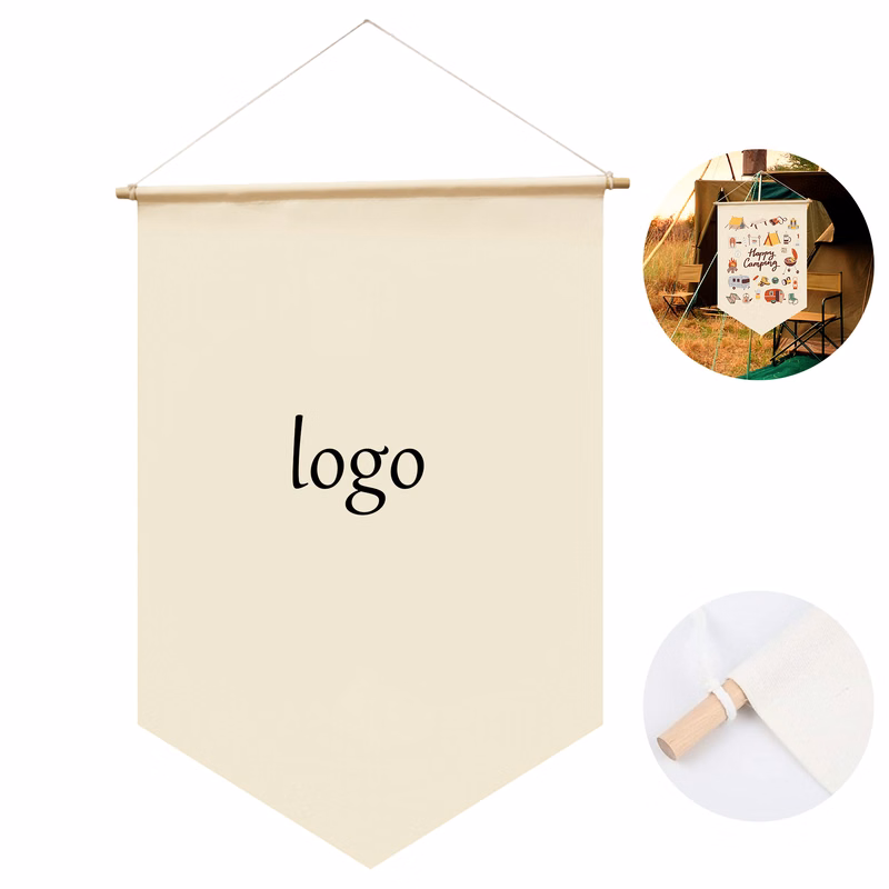 Canvas Camping Banner