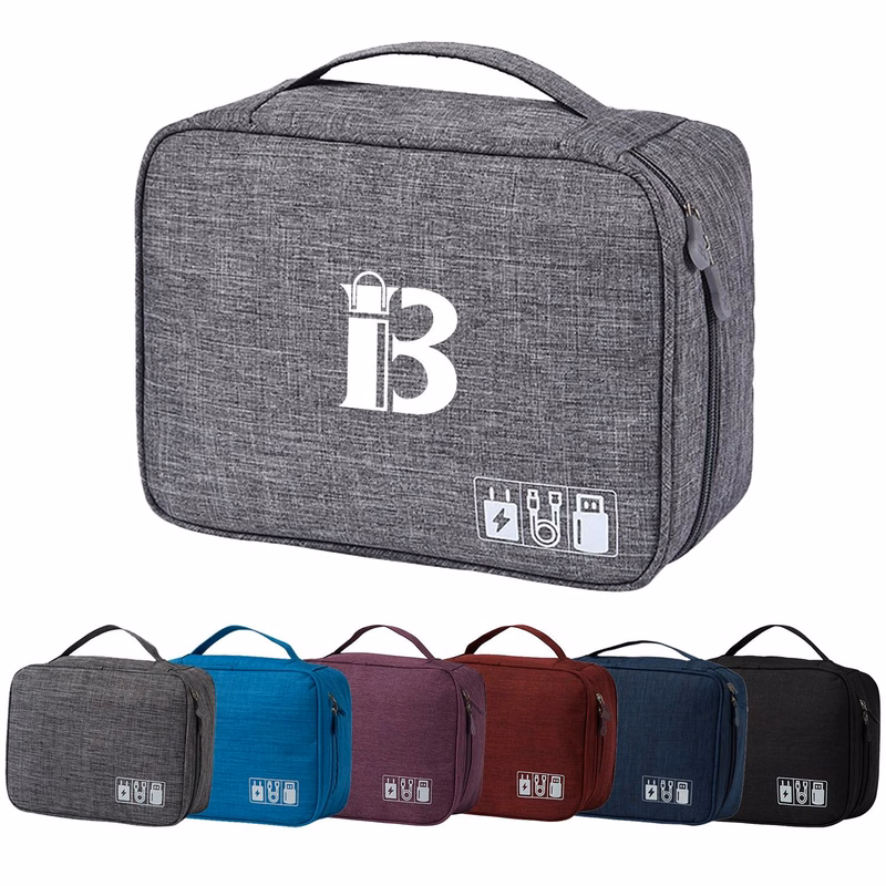 Electronic Accessories Organizer Bag Makeup Train Case