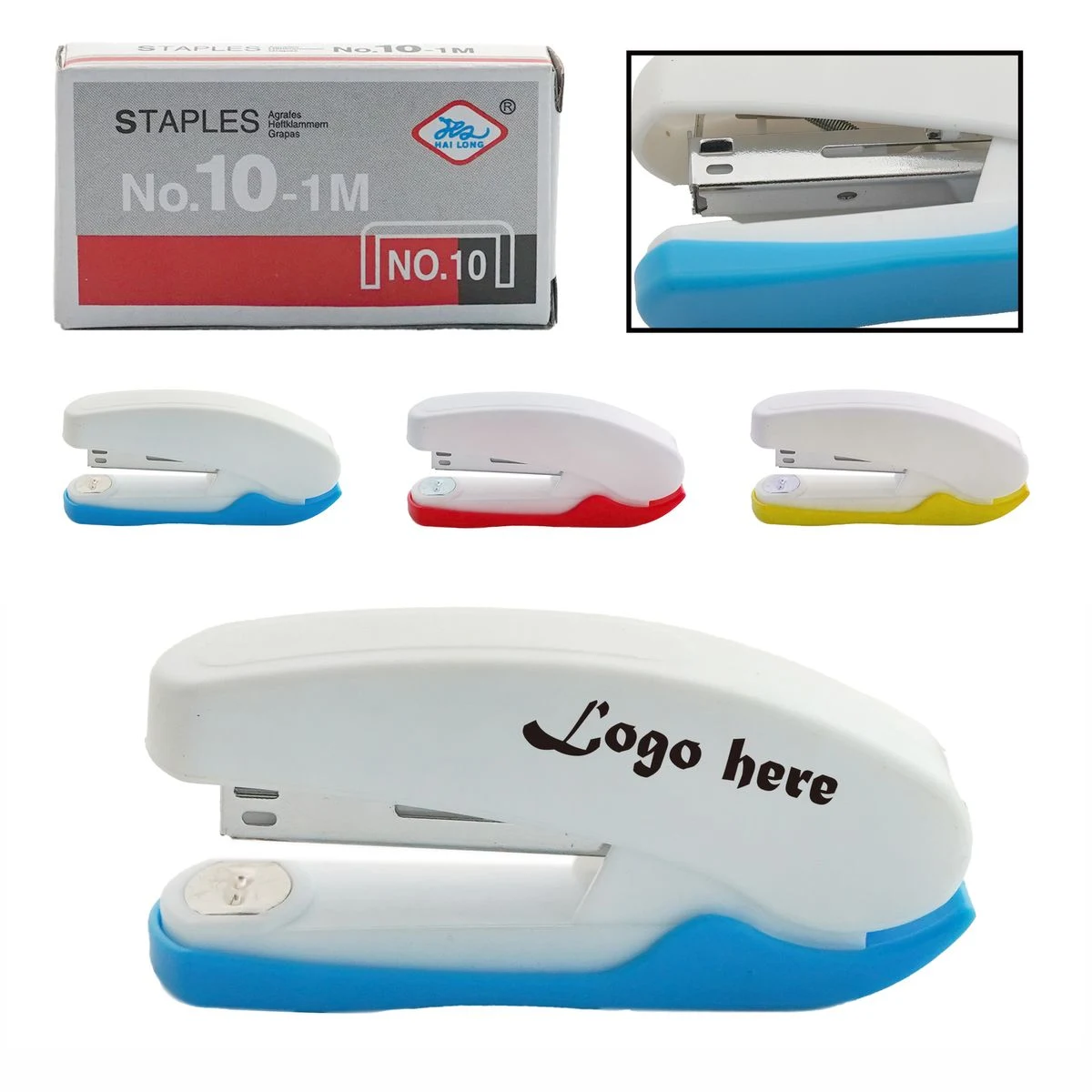 Mini Office School Desktop Stapler 1