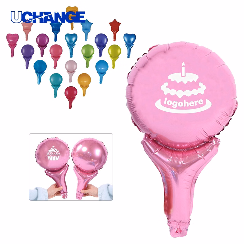 Custom Foil Handheld Balloon Banner