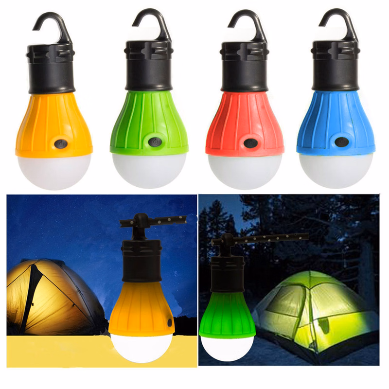 Led Hanging Camping Light Bulbs Tent Lights Flashlights