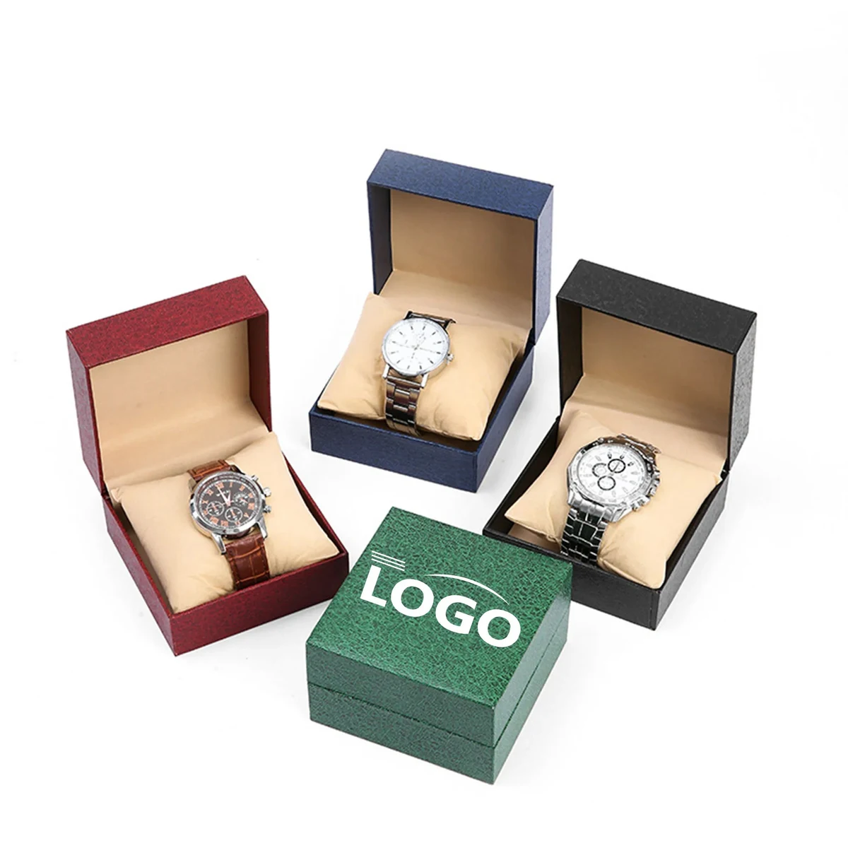 Watch Display Flip Storage Box 1
