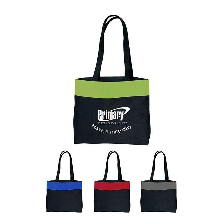 600D Poly Two-Tone Tote Bag 1