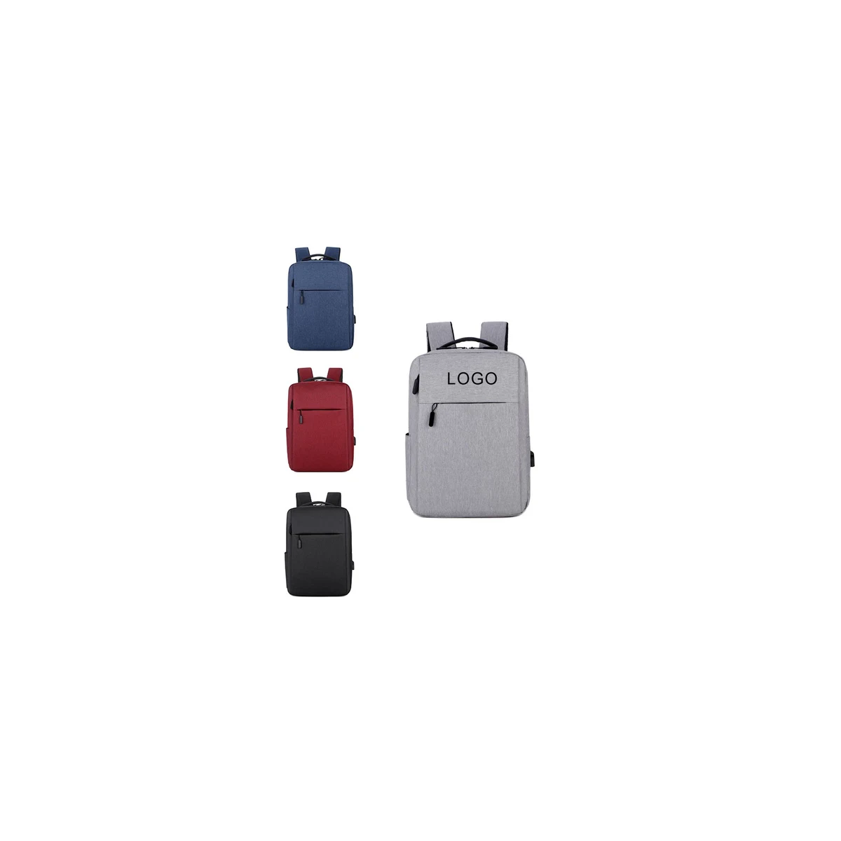 Multi-Functional Business Backpack With Charging Bank 1
