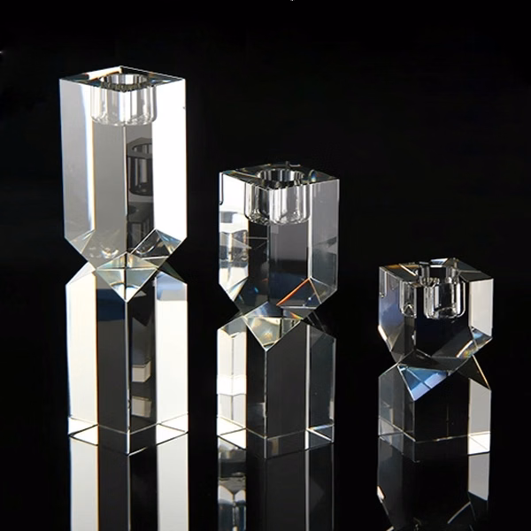 Traditional Crystal Candle Holder