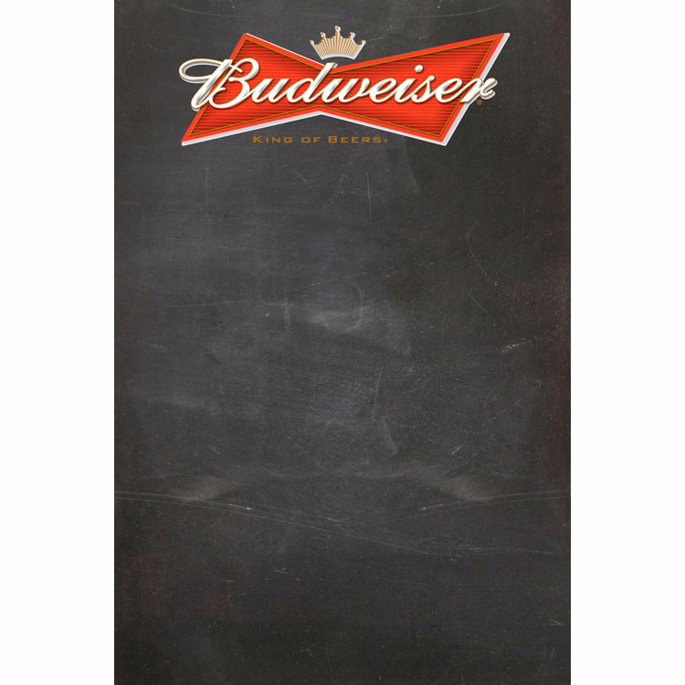 1/2" Frameless Wall Chalkboard - 24"w x 36"