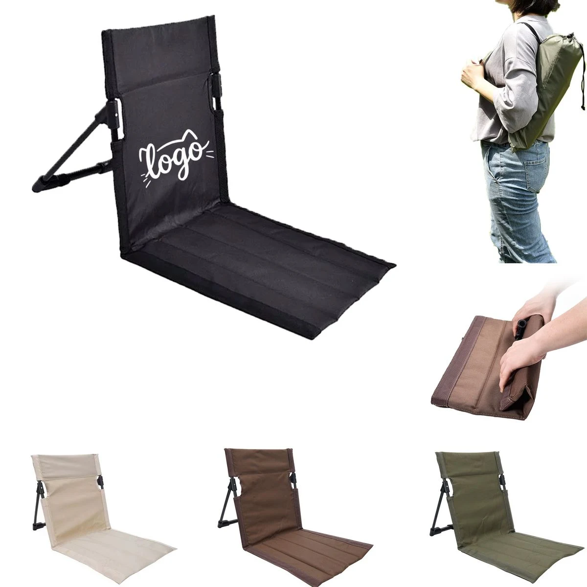 Portable Folding Recliner for Outdoor Leisure 1