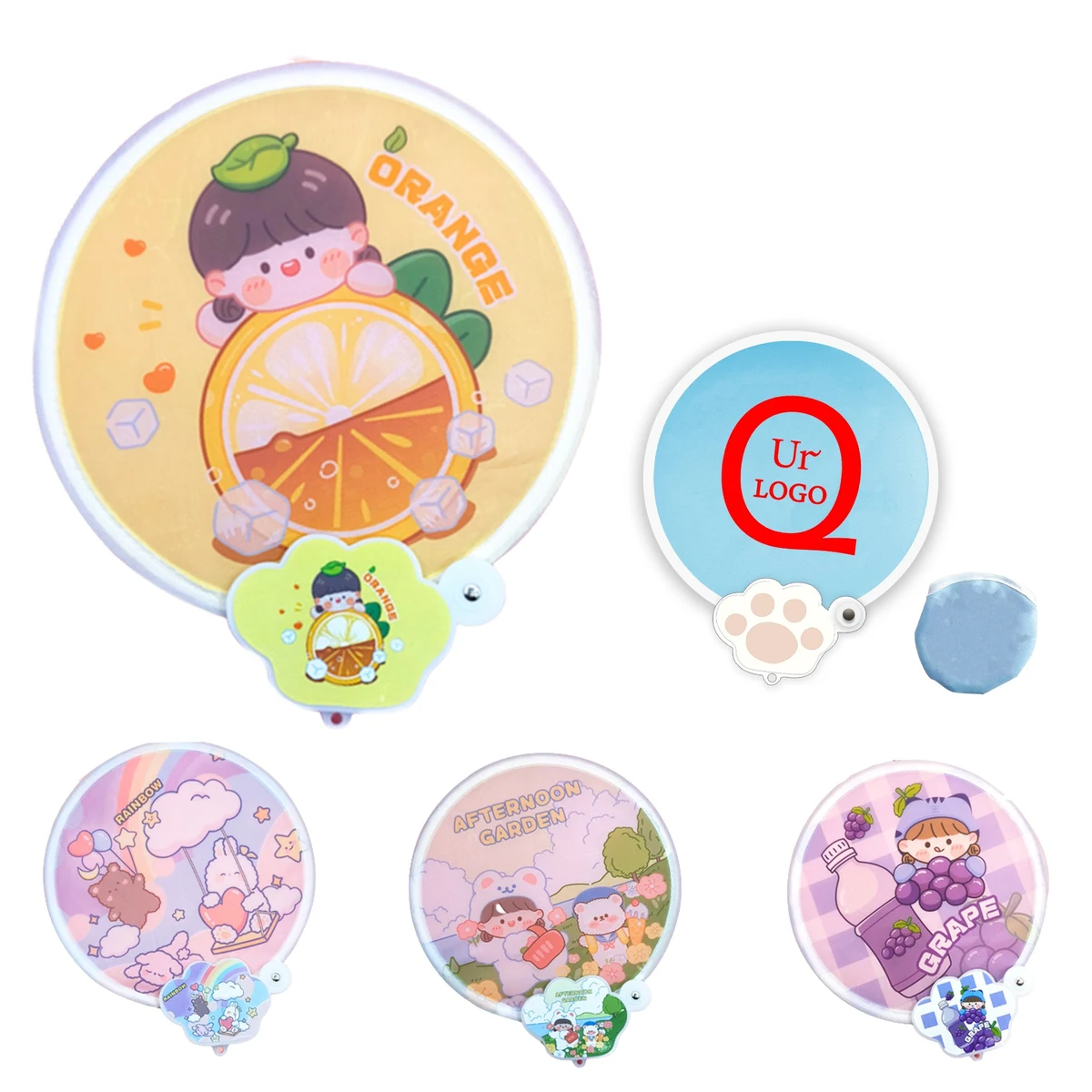 Fold Up Flying Disc Fan 1