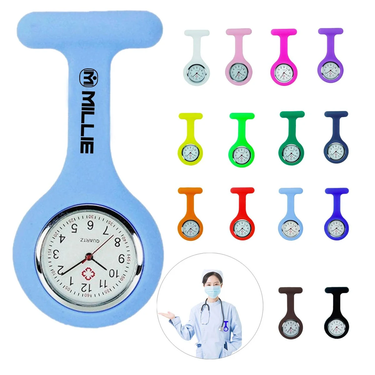 Silicone Nurse Watch 1